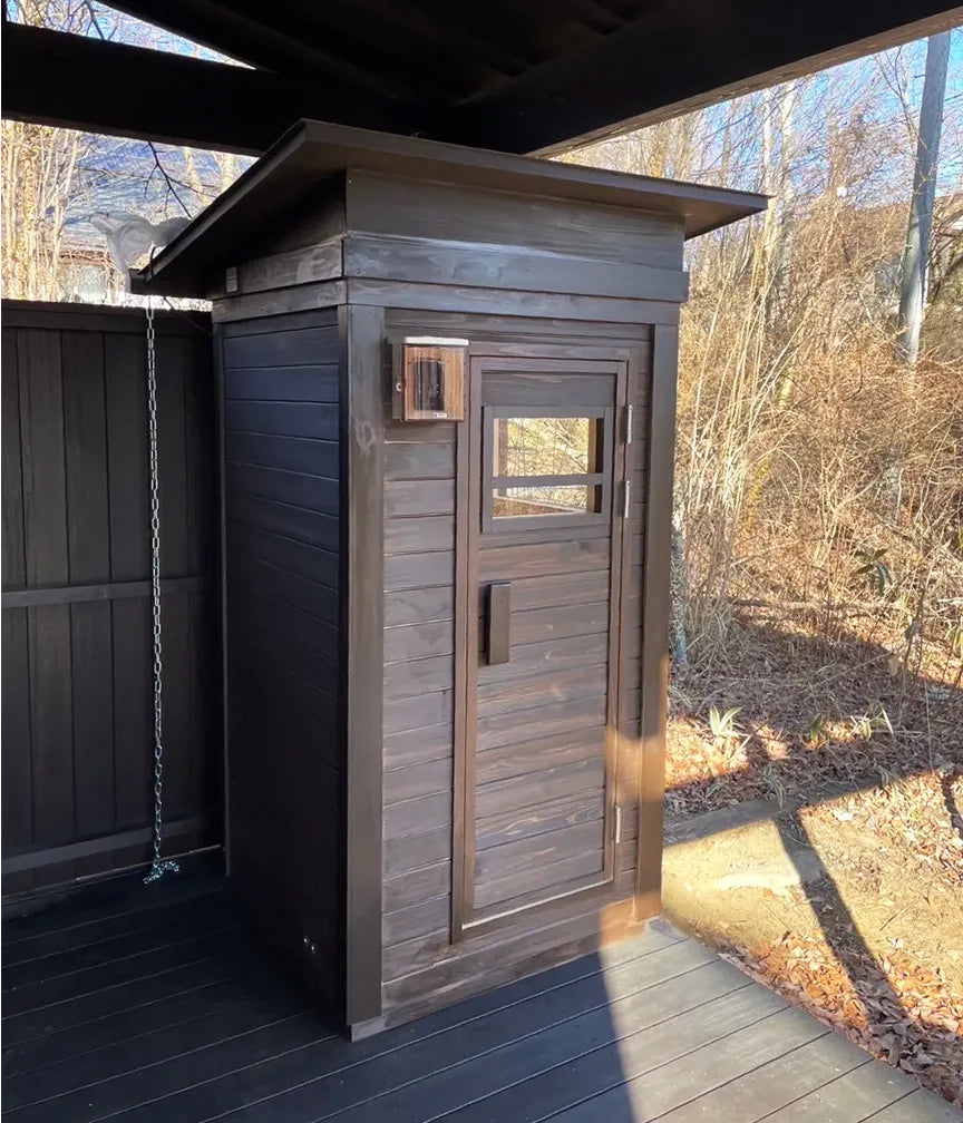 MySauna ボックスタイプ1人用(屋外用)