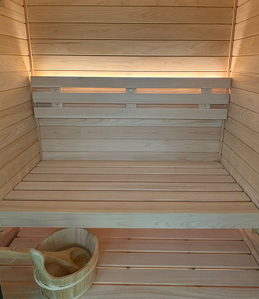 自宅・家庭用サウナ MySauna(屋内モデル / ガラス3~4人用)