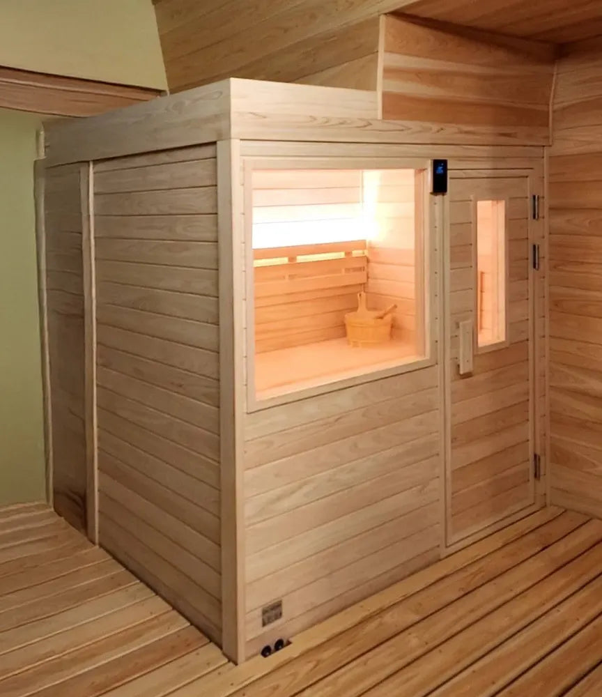 自宅・家庭用サウナ MySauna ボックスタイプ3-4人用（屋内用